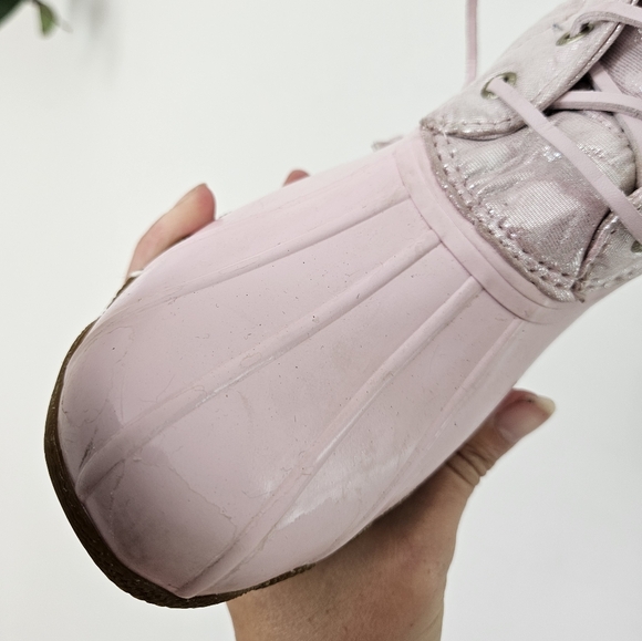 🩷S P E R R Y | Big Kids Saltwater Duck Boots | size 2M - Picture 6 of 16